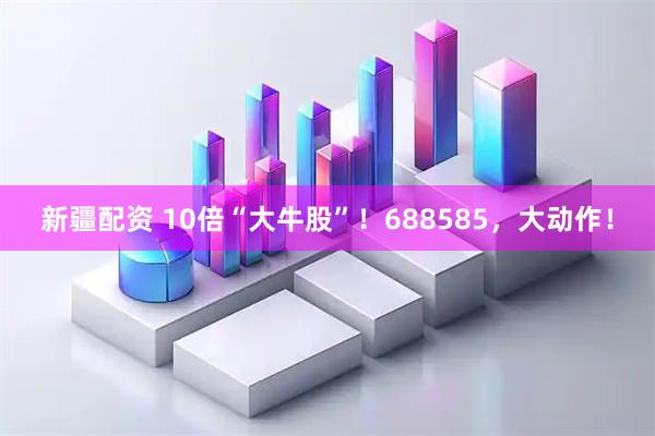 新疆配资 10倍“大牛股”！688585，大动作！