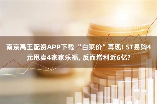 南京禹王配资APP下载 “白菜价”再现! ST易购4元甩卖4家家乐福, 反而增利近6亿?